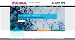 Desktop Screenshot of famaproject.com